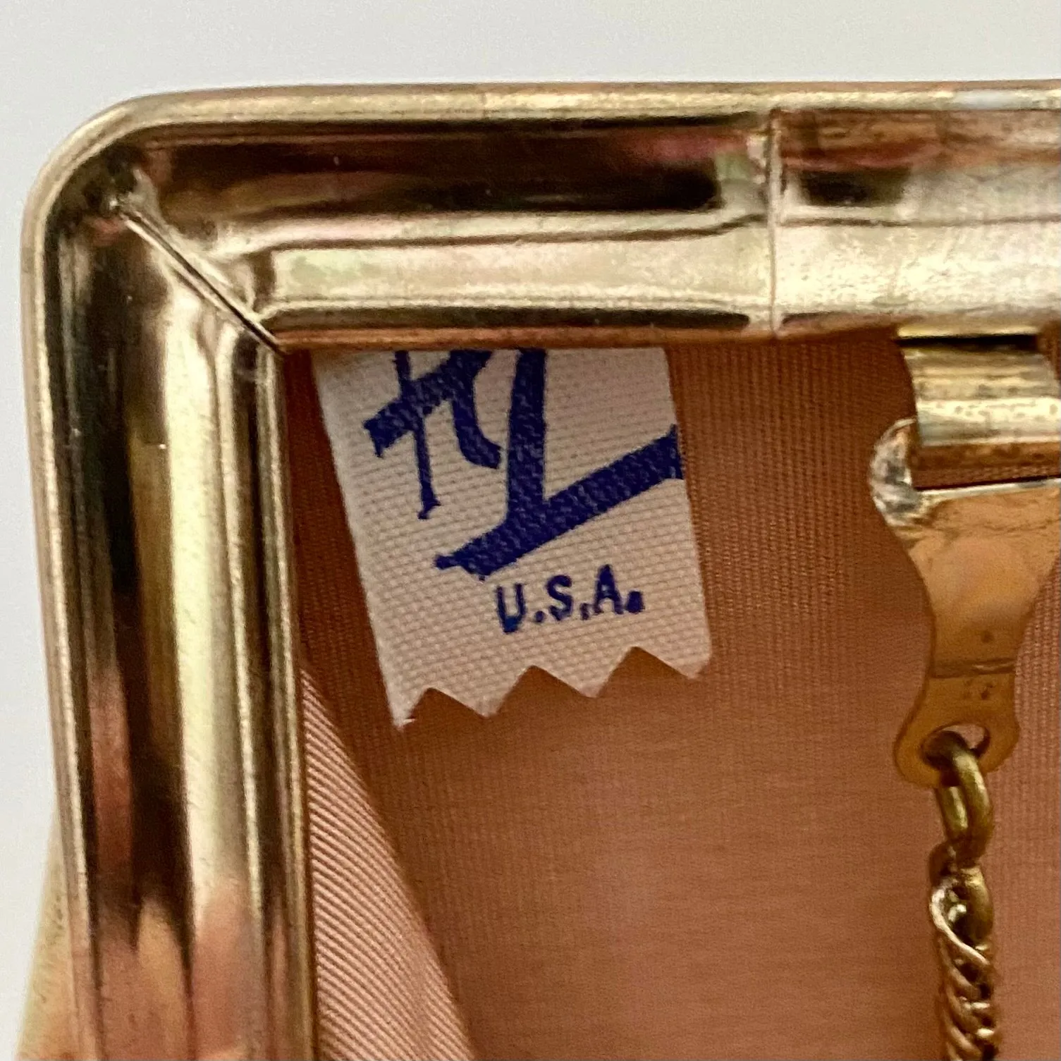 1960s HL Gold Clutch