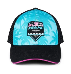 2023 ALFA ROMEO F1 MENS MIAMI GP TRUCKER CAP