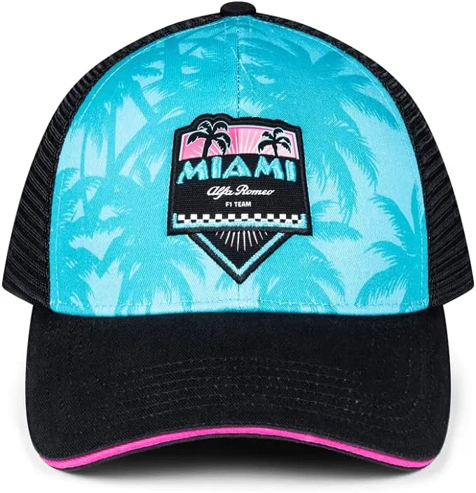 2023 ALFA ROMEO F1 MENS MIAMI GP TRUCKER CAP