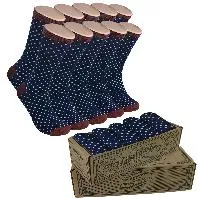 5 Pair Men Matching Fashion Dress Socks Gift Box-Groomsmen Weddings Party Socks