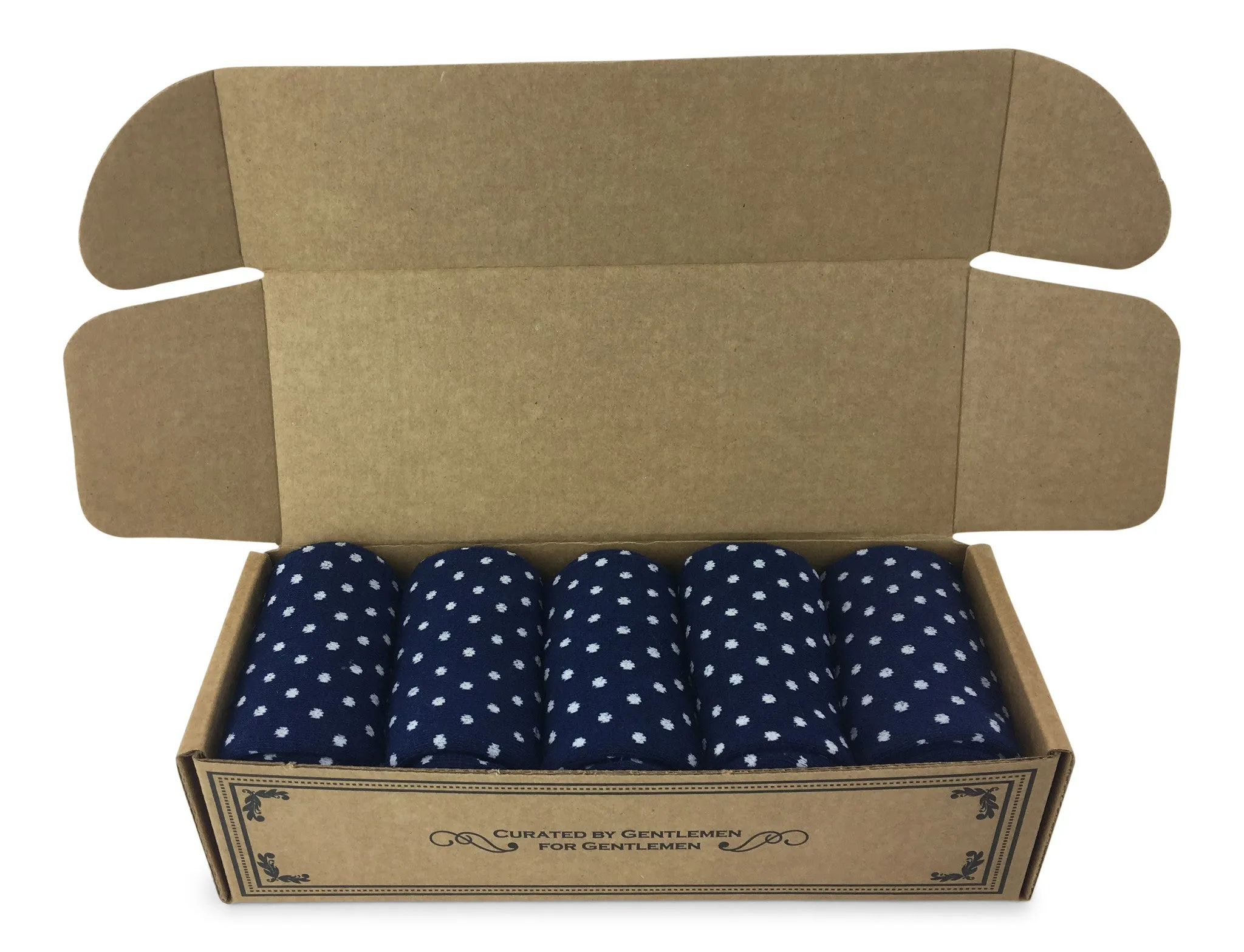 5 Pair Men Matching Fashion Dress Socks Gift Box-Groomsmen Weddings Party Socks