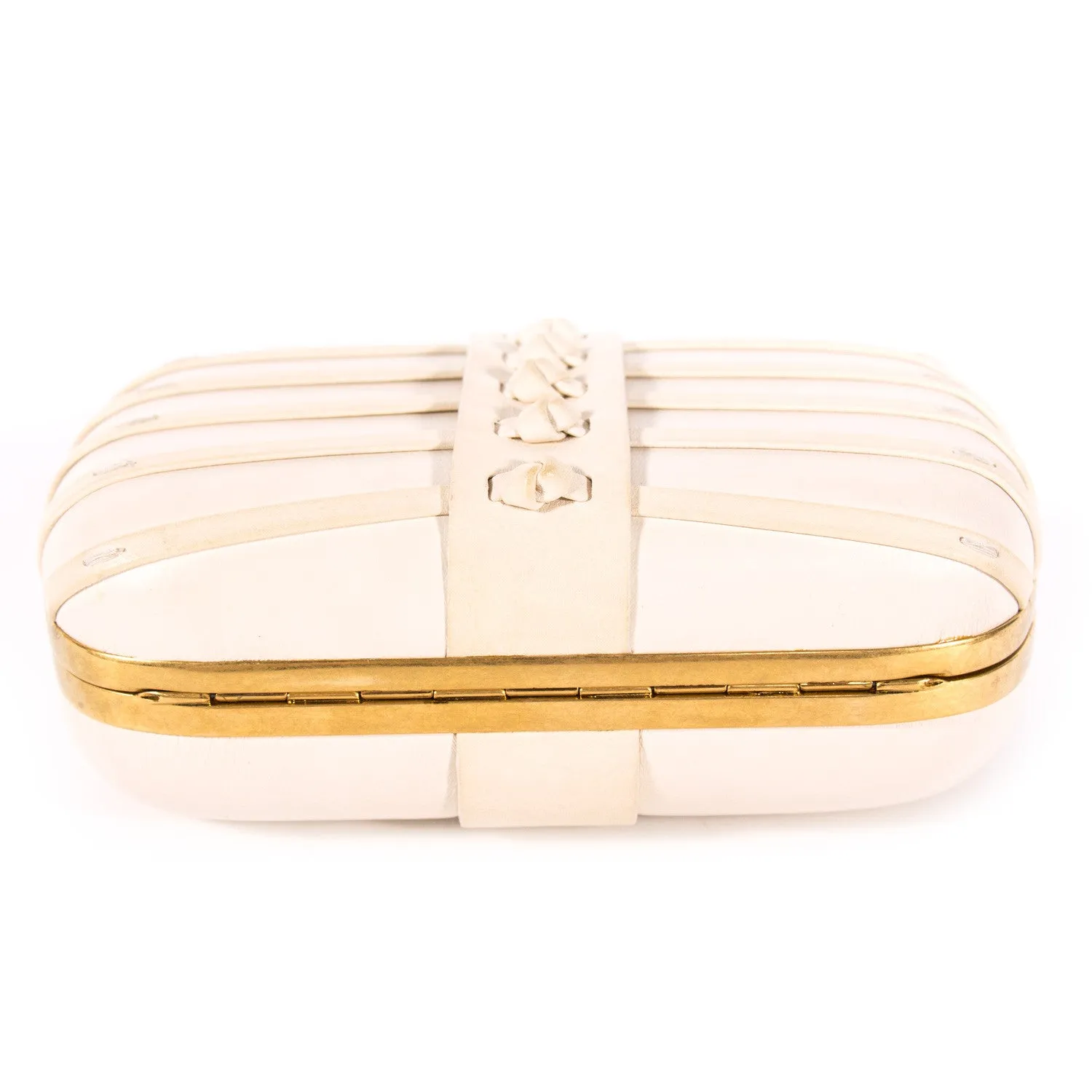 Alexander McQueen Skull Box Clutch