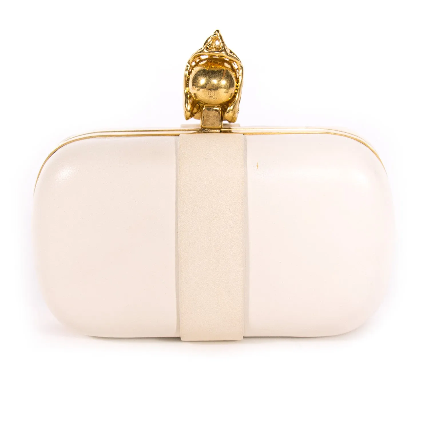 Alexander McQueen Skull Box Clutch