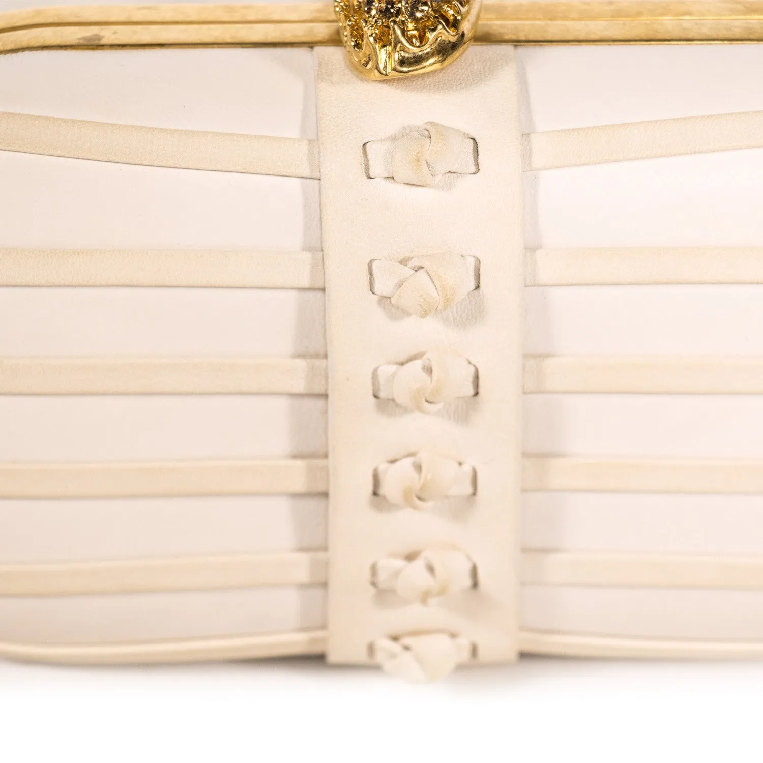 Alexander McQueen Skull Box Clutch