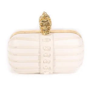 Alexander McQueen Skull Box Clutch