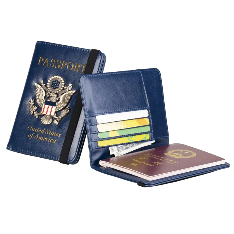 Anti-magnetic Card Holder Passport Wallet