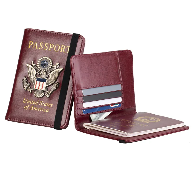 Anti-magnetic Card Holder Passport Wallet