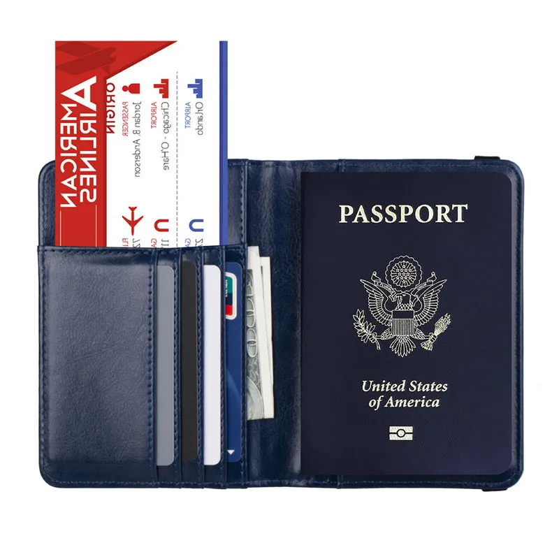 Anti-magnetic Card Holder Passport Wallet