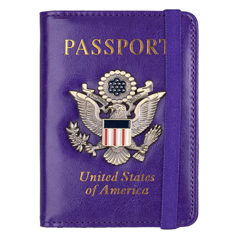 Anti-magnetic Card Holder Passport Wallet
