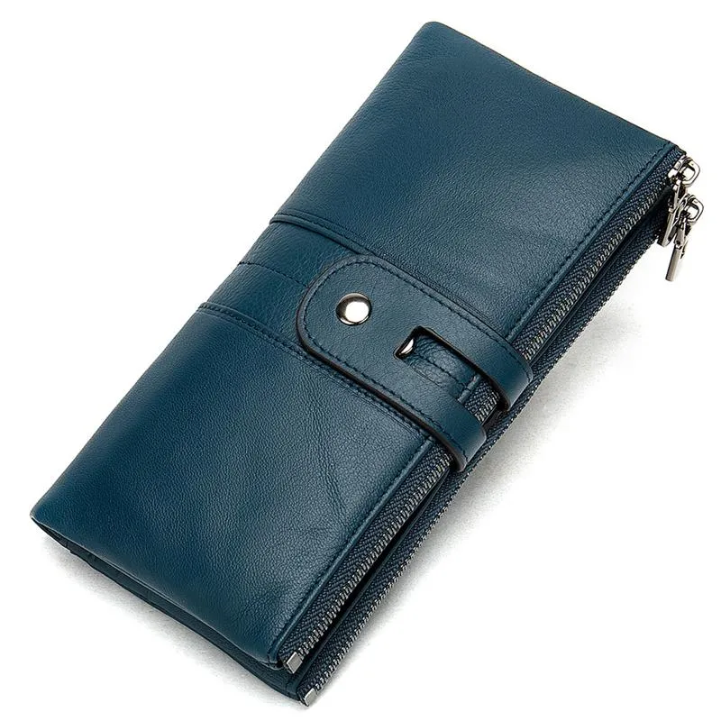 Anti-Theft RFID Blocking Vintage Cash Cards Wallets For Women