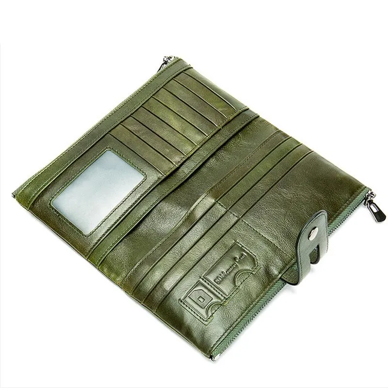 Anti-Theft RFID Blocking Vintage Cash Cards Wallets For Women