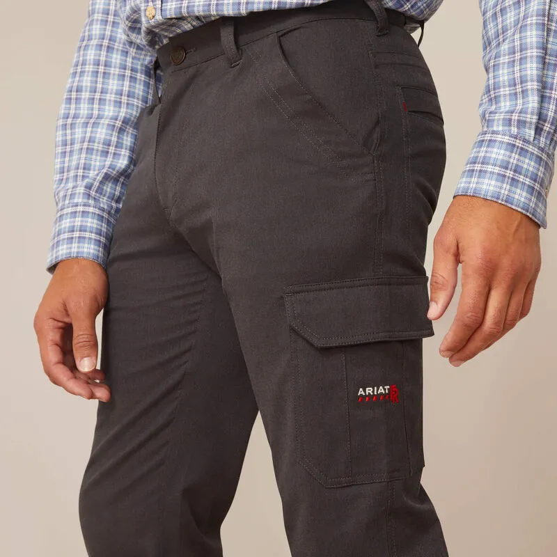 Ariat Men's Flame Resistant M7 Slim DuraStretch Straight Pant Charcoal - 10048192
