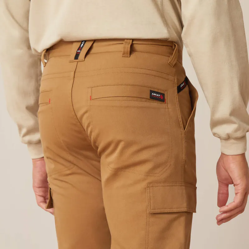 Ariat Men's Flame Resistant M7 Slim DuraStretch Straight Pant Khaki - 10048193