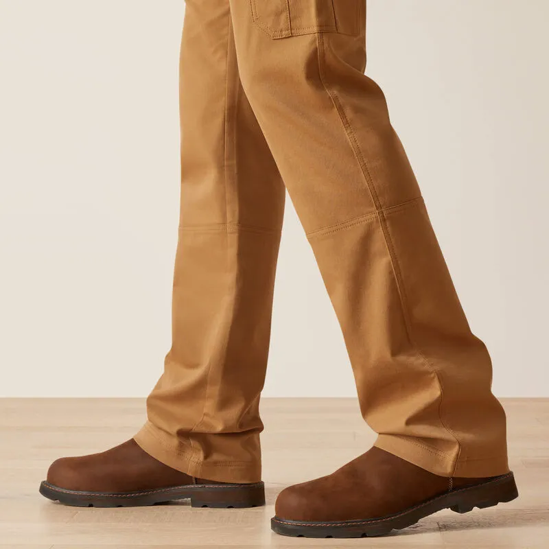 Ariat Men's Flame Resistant M7 Slim DuraStretch Straight Pant Khaki - 10048193