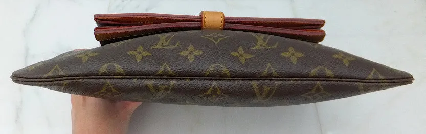Authentic Louis Vuitton Monogram XL Envelope Clutch