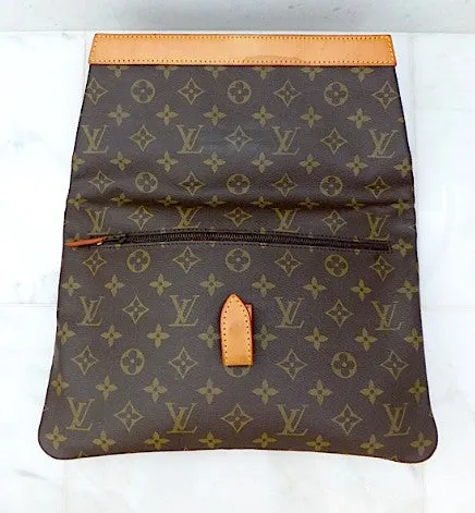 Authentic Louis Vuitton Monogram XL Envelope Clutch