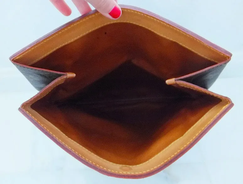 Authentic Louis Vuitton Monogram XL Envelope Clutch