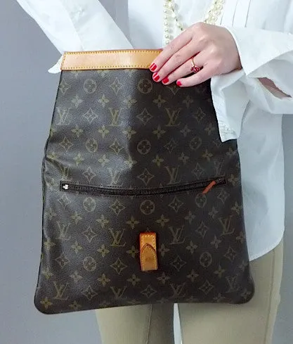 Authentic Louis Vuitton Monogram XL Envelope Clutch