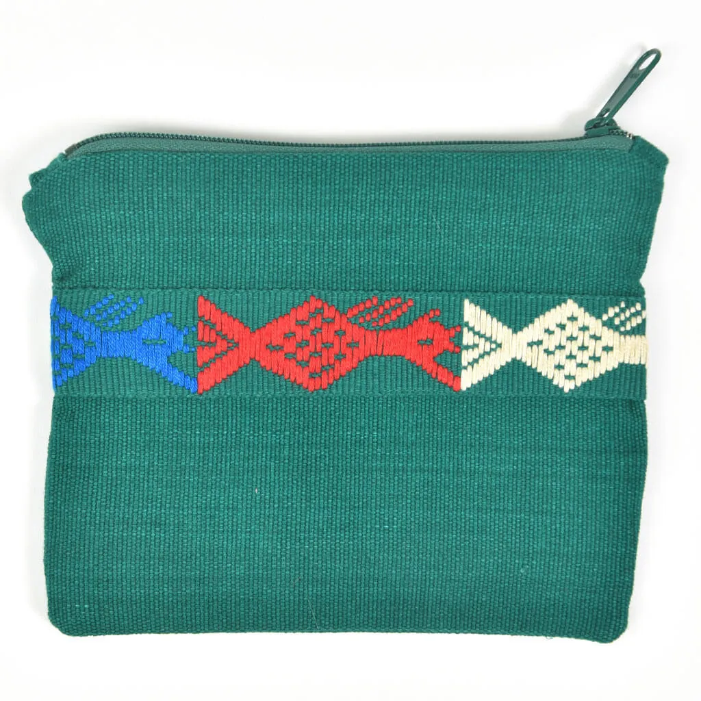 Backstrap Basics Clutch | Emerald Green A