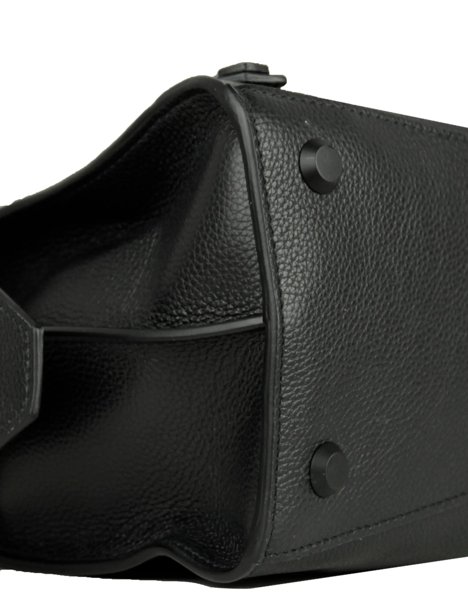 Balenciaga Black Grained Calfskin Neo Classic Hardware S City Crossbody Bag