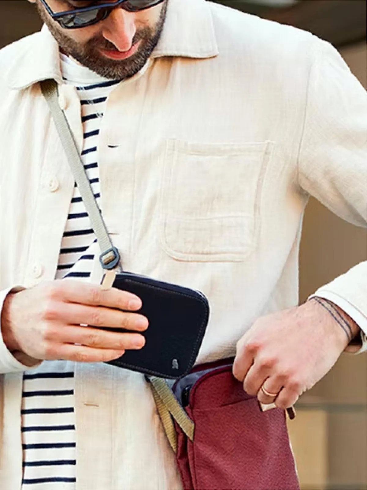 Bellroy Zip Wallet Ocean RFID