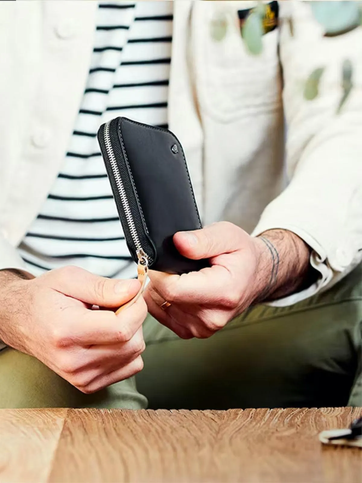 Bellroy Zip Wallet Ocean RFID