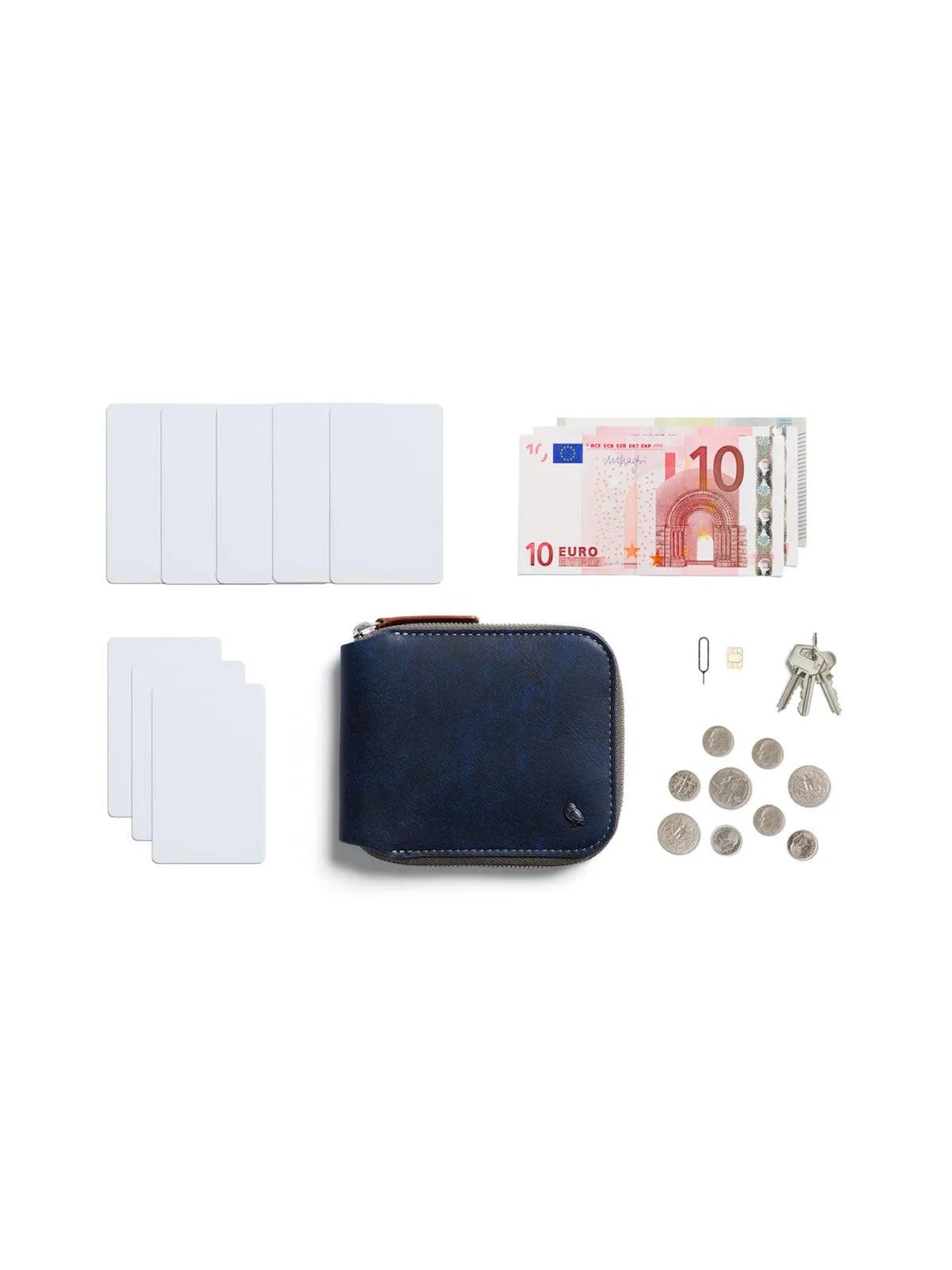 Bellroy Zip Wallet Ocean RFID