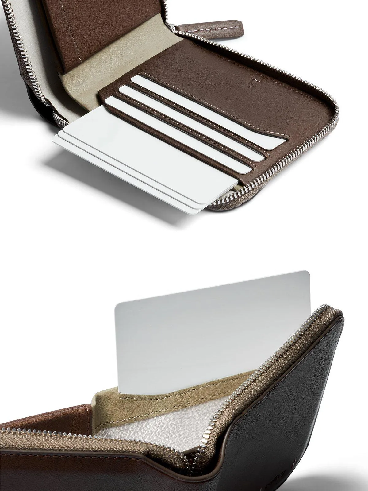 Bellroy Zip Wallet Premium Edition Darkwood RFID