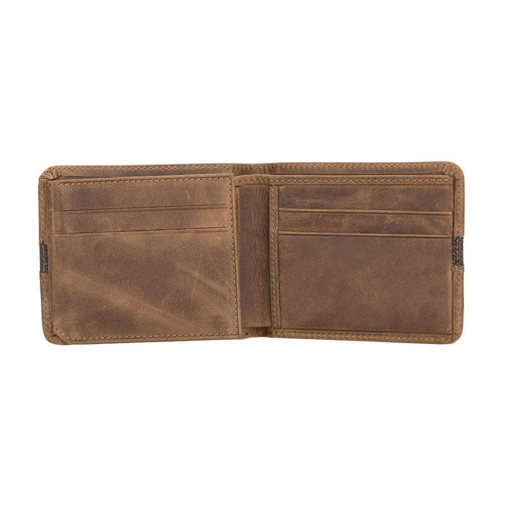Benjamin Slim Genuine Leather Wallet for Men