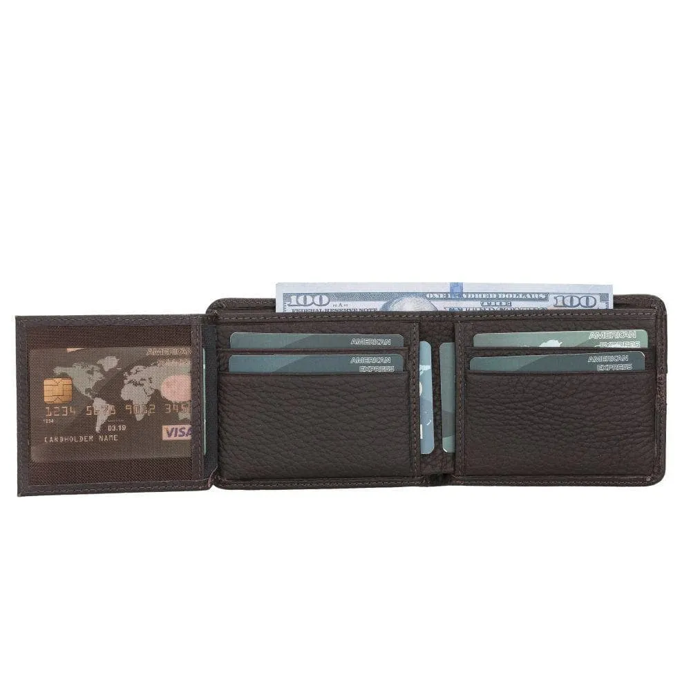 Benjamin Slim Genuine Leather Wallet for Men