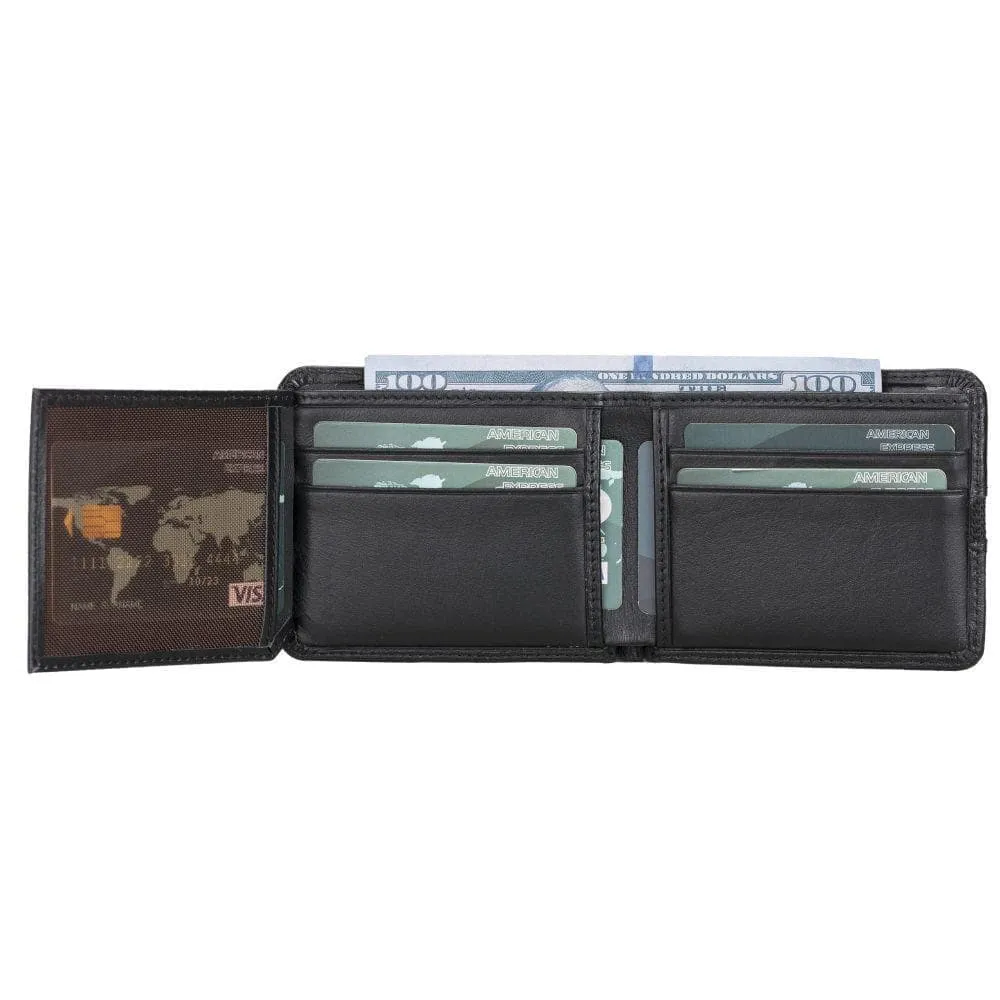 Benjamin Slim Genuine Leather Wallet for Men