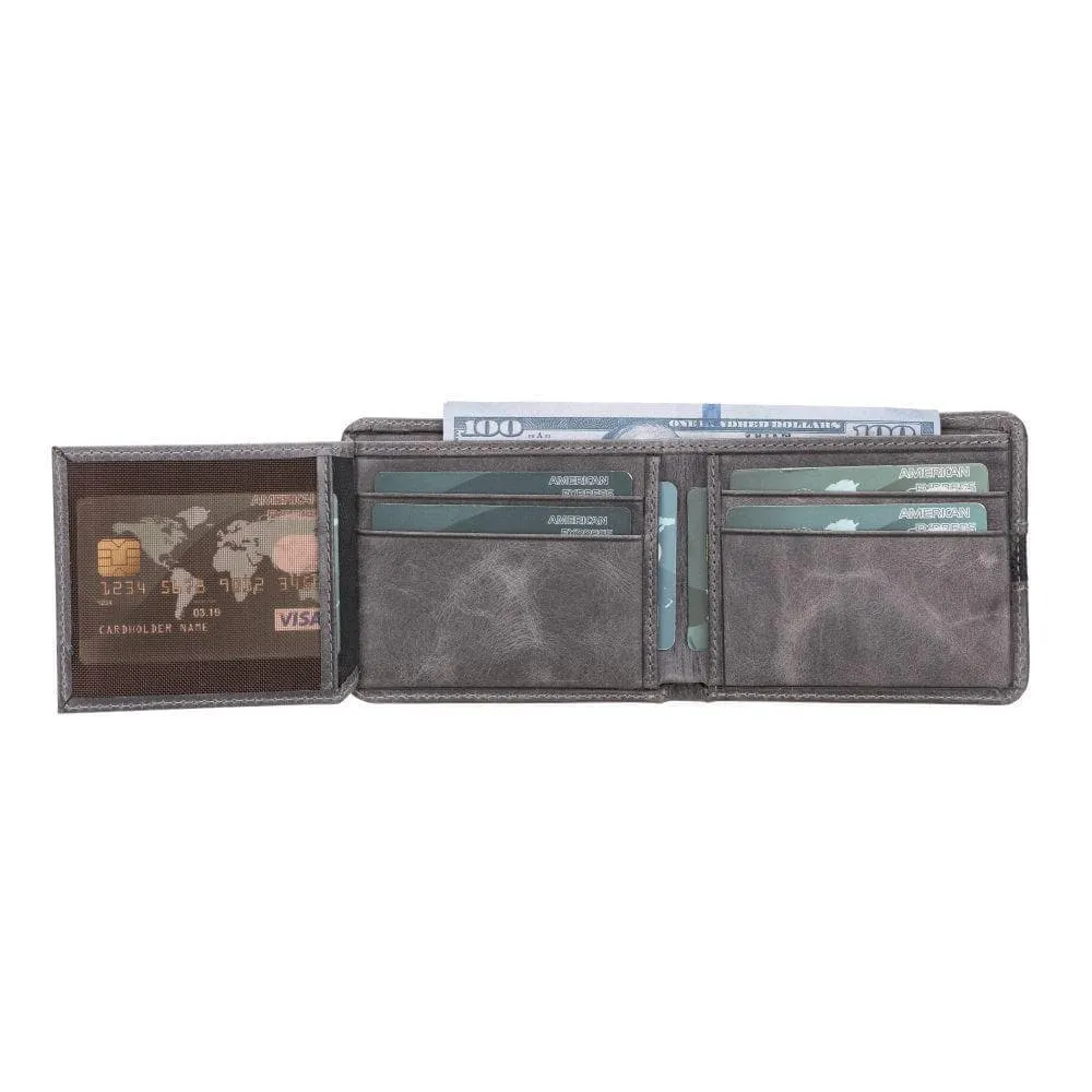 Benjamin Slim Genuine Leather Wallet for Men