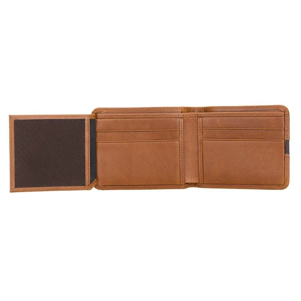 Benjamin Slim Genuine Leather Wallet for Men