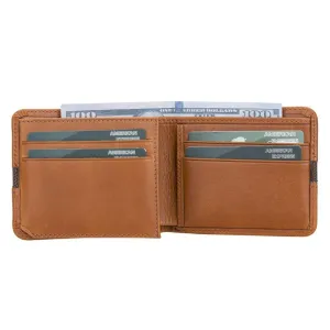Benjamin Slim Genuine Leather Wallet for Men