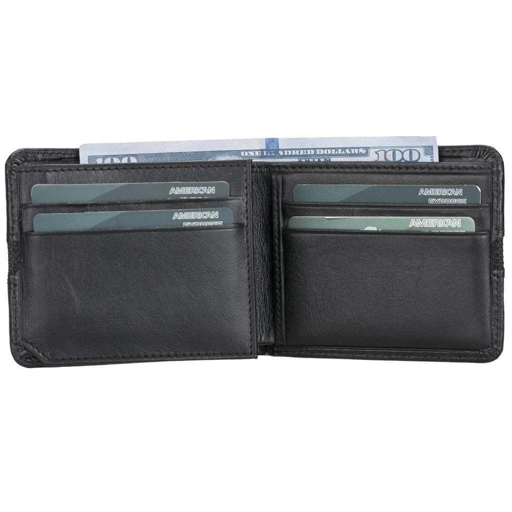 Benjamin Slim Genuine Leather Wallet for Men