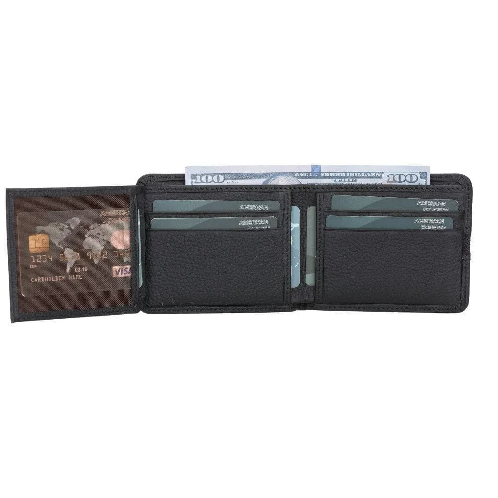 Benjamin Slim Genuine Leather Wallet for Men