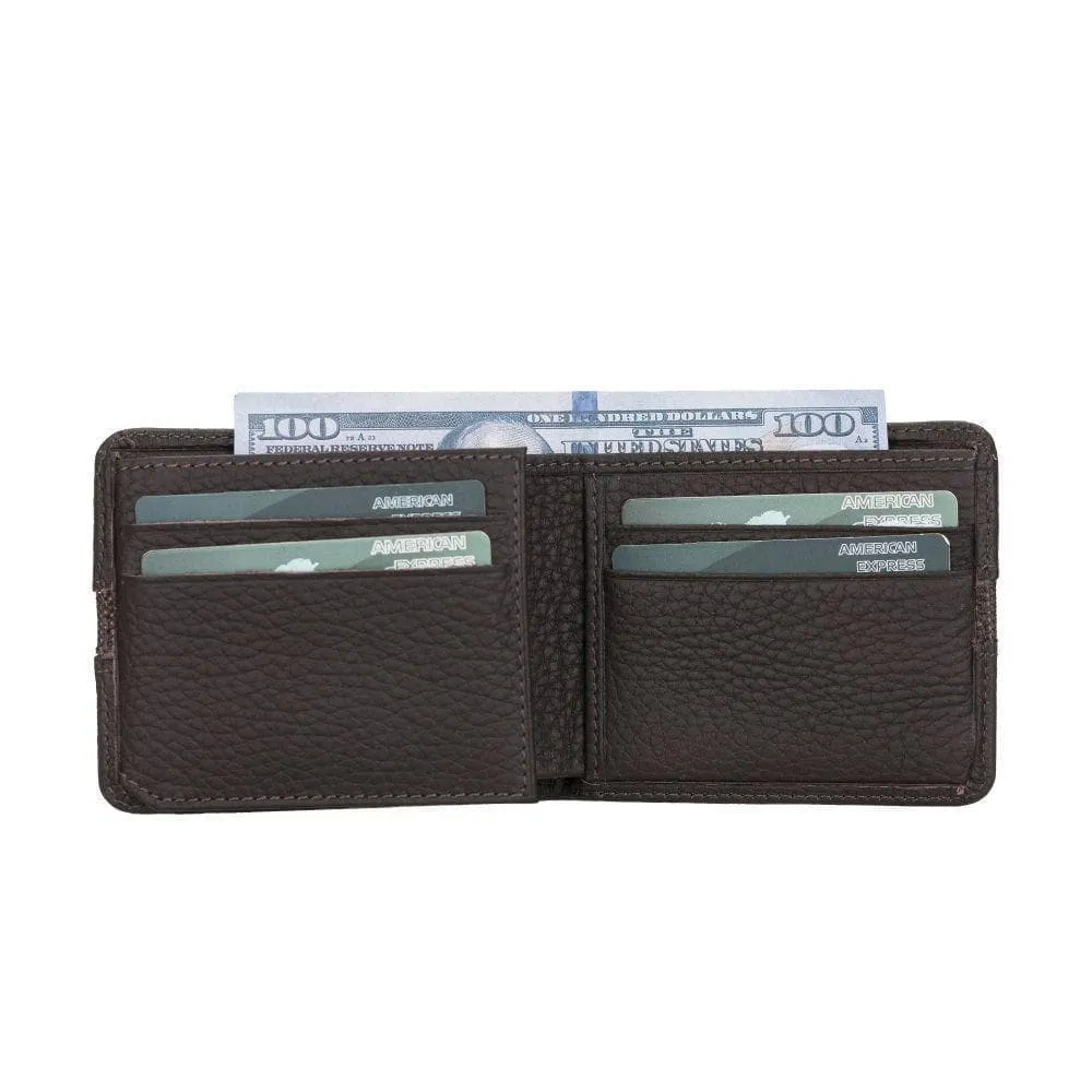 Benjamin Slim Genuine Leather Wallet for Men