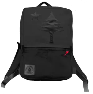 Benny Backpack 15L- State of Maine Flag - Black/grey