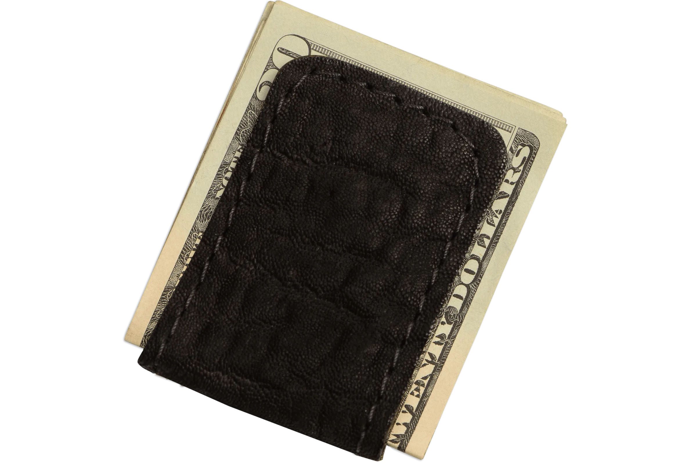 Black Elephant Men's Magnetic Money Clip