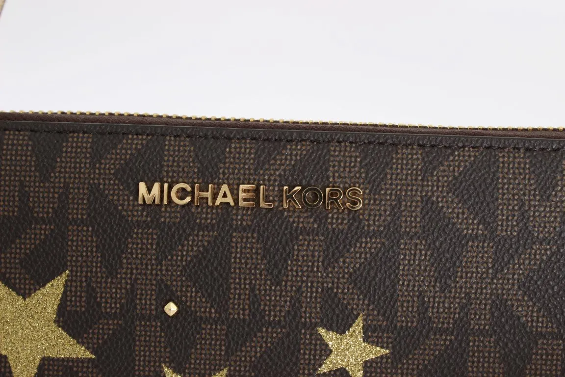 Brown ILLUSTRATIONS Travel Continental Wallet