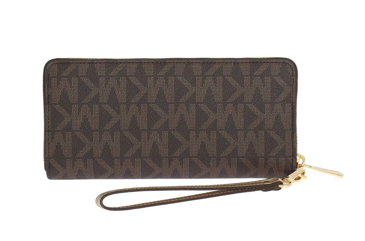 Brown ILLUSTRATIONS Travel Continental Wallet