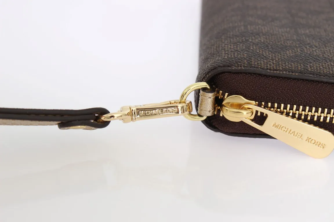 Brown ILLUSTRATIONS Travel Continental Wallet