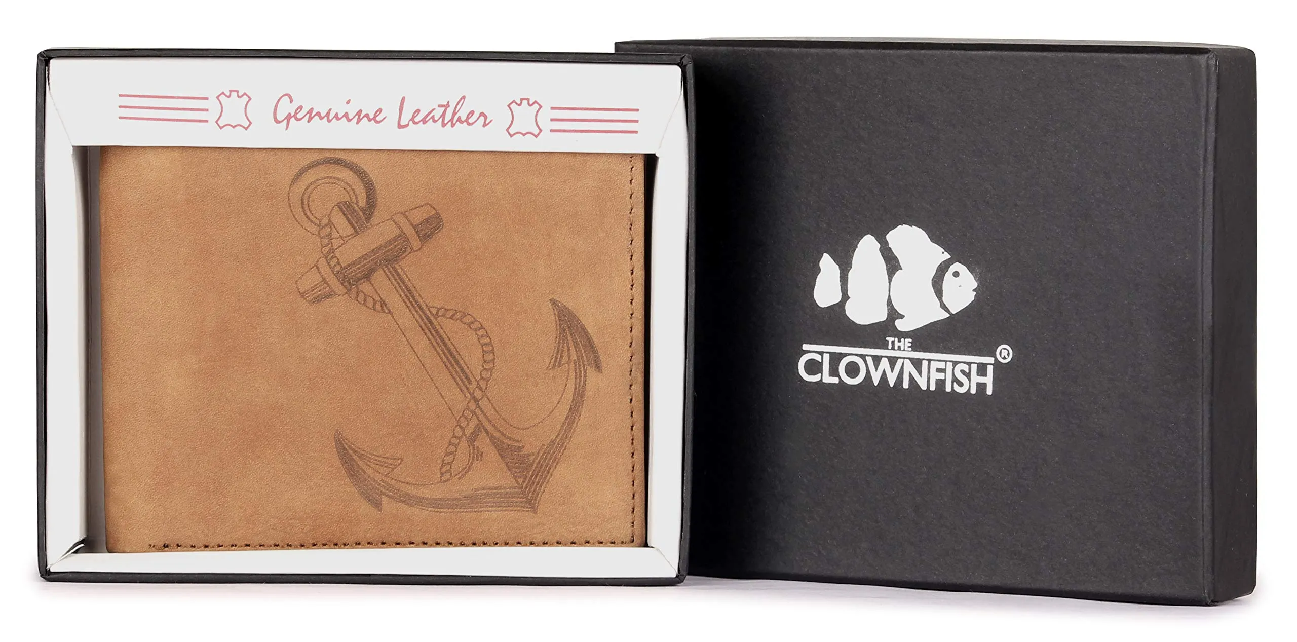 Brown Men's Wallet - Premium Leather, RFID Protected | Multiple Slots | Bi-Fold | Ochre-6