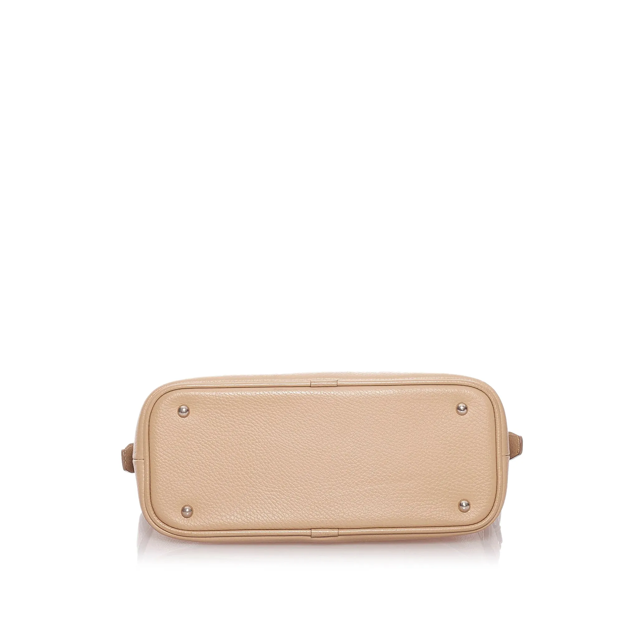 Burberry Brown Leather Shoulder Bag