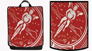 CARD Backpack (Red) by Paul Romhany and BOLDFACE