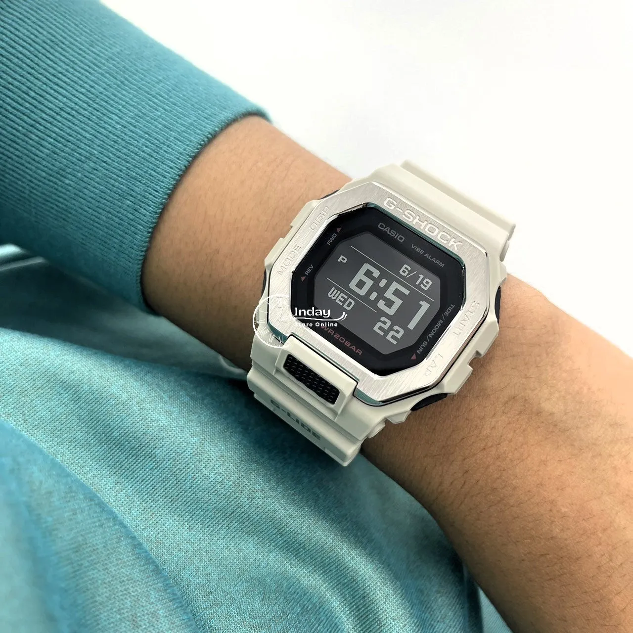 Casio G-Shock G-Lide Men's Watch GBX-100-8 Shock Resistant Mineral Glass Mobile Link Bluetooth