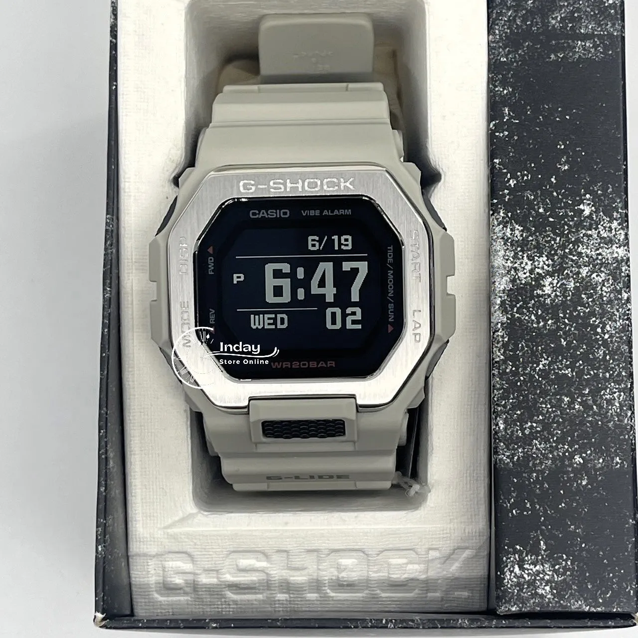Casio G-Shock G-Lide Men's Watch GBX-100-8 Shock Resistant Mineral Glass Mobile Link Bluetooth