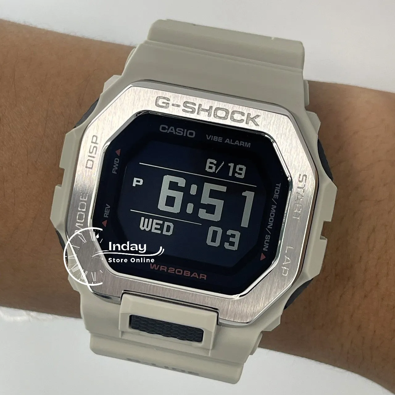 Casio G-Shock G-Lide Men's Watch GBX-100-8 Shock Resistant Mineral Glass Mobile Link Bluetooth