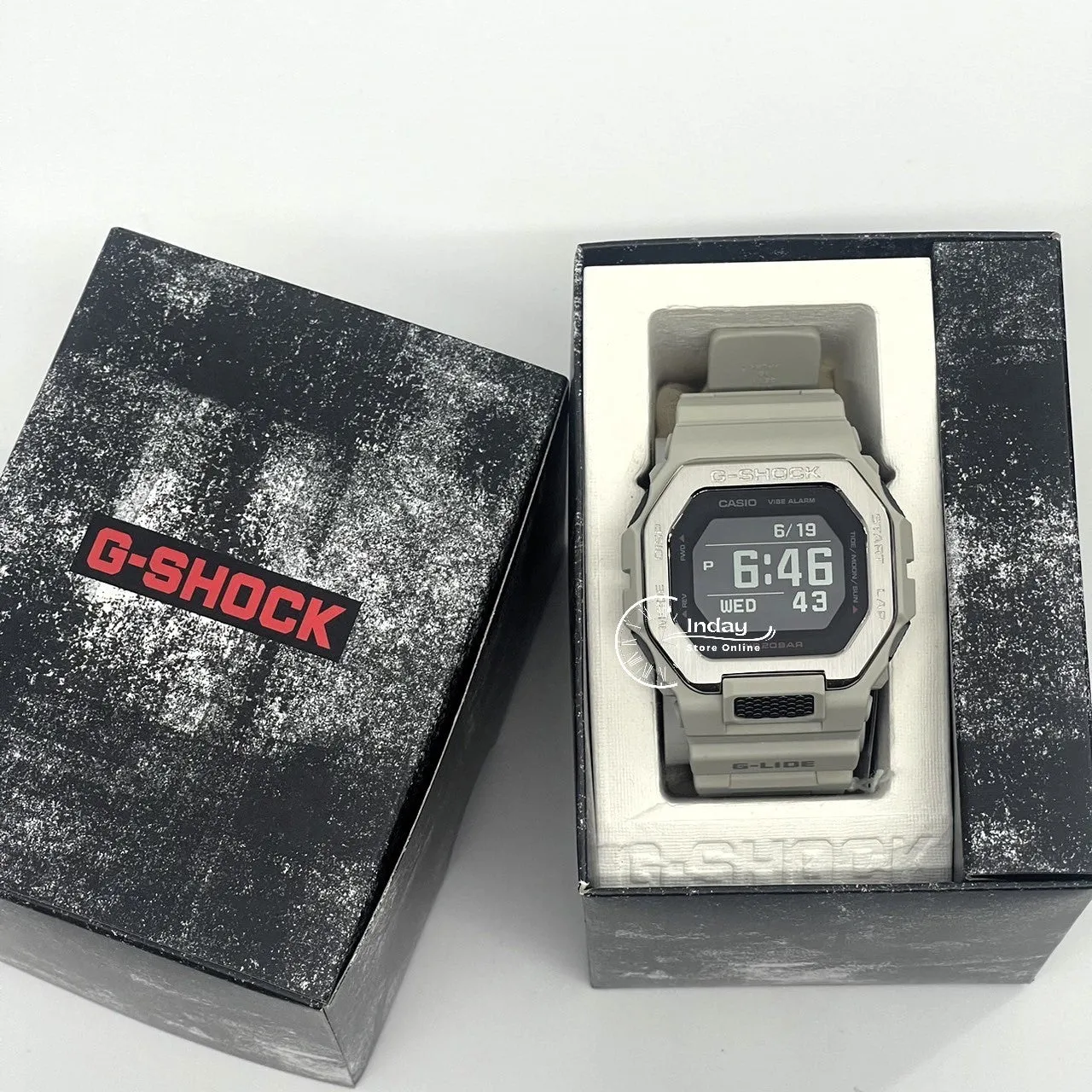 Casio G-Shock G-Lide Men's Watch GBX-100-8 Shock Resistant Mineral Glass Mobile Link Bluetooth