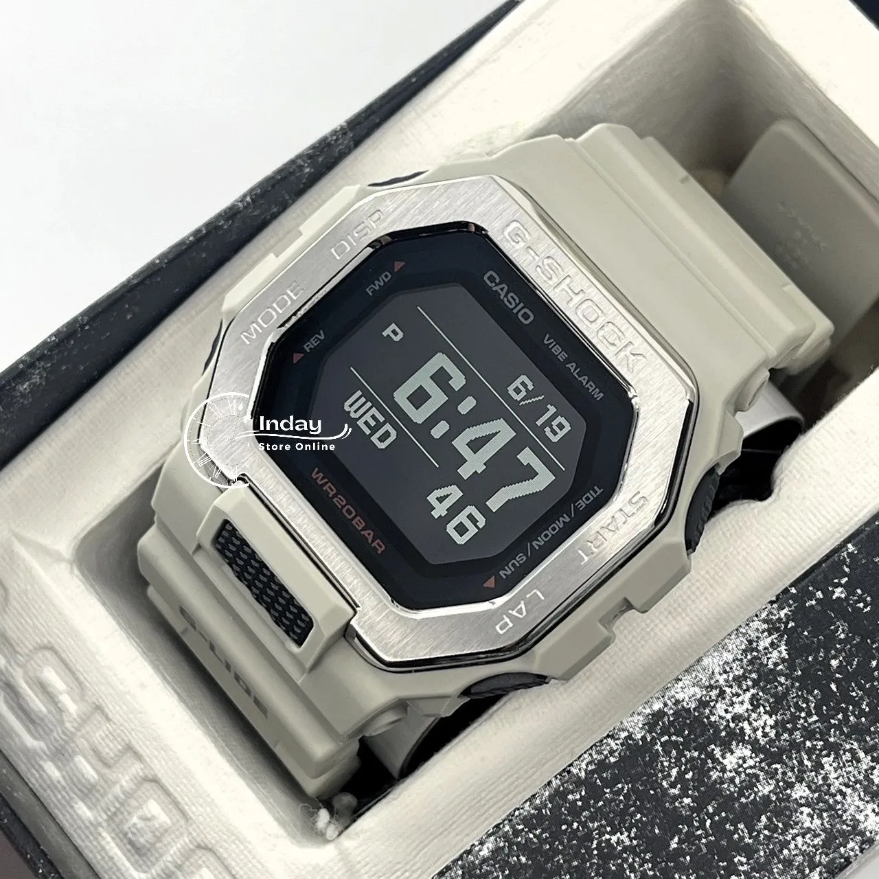 Casio G-Shock G-Lide Men's Watch GBX-100-8 Shock Resistant Mineral Glass Mobile Link Bluetooth